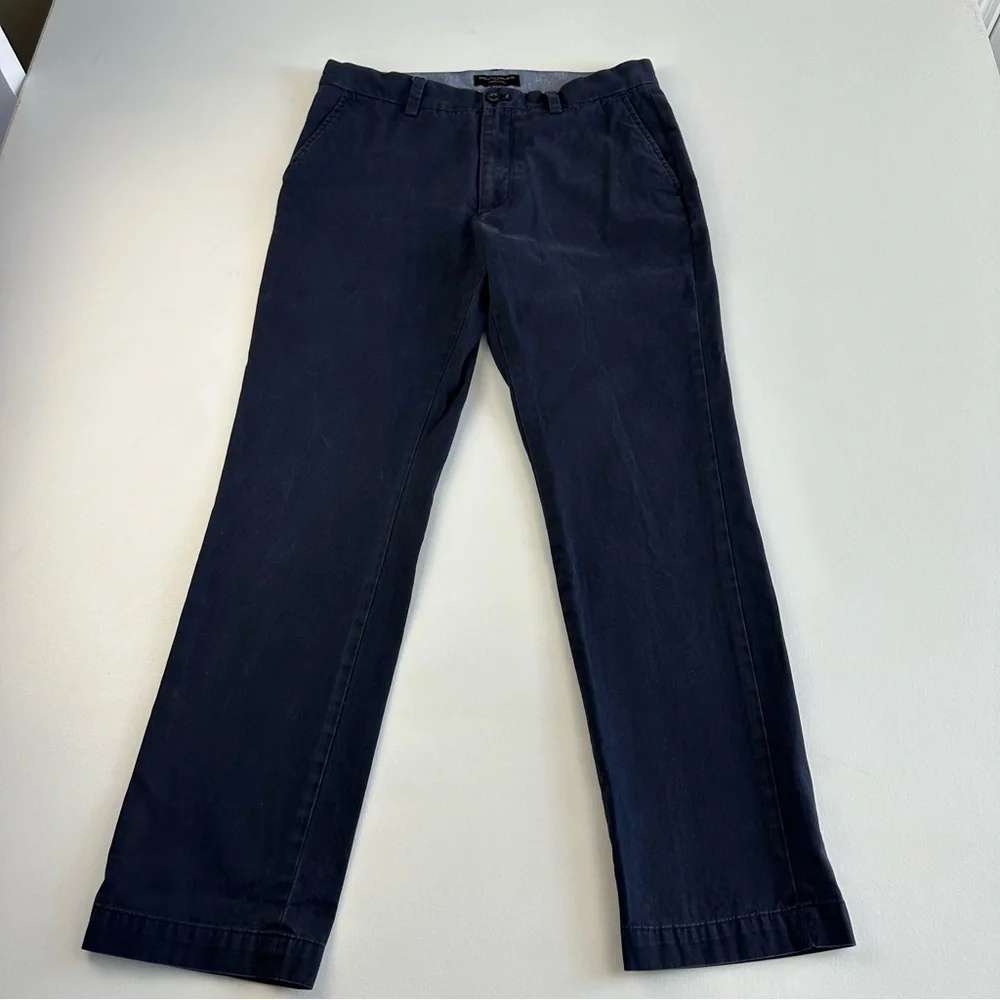 Banana‎ republic men’s size 32/32 Chino pants straight leg navy blue